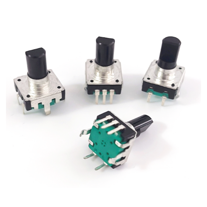 Rotary encoder: DB12 encoder coding 5pin 24 position with push button switch handle